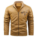 Jaqueta Masculina de Couro Sampaio® S1093