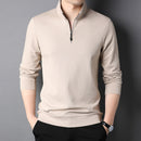 Camisa Masculina Manga Longa com Zíper
