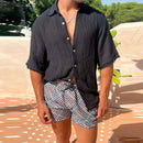 Camisa Masculina de Linho Sampaio® S1184
