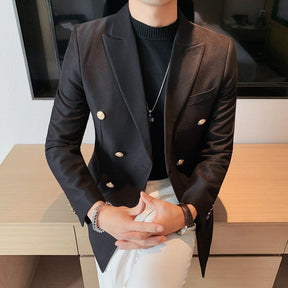 Blazer Masculino Abotoamento Duplo Sampaio®