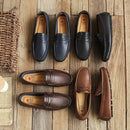Mocassim Couro Genuíno Antiderrapante Masculino
